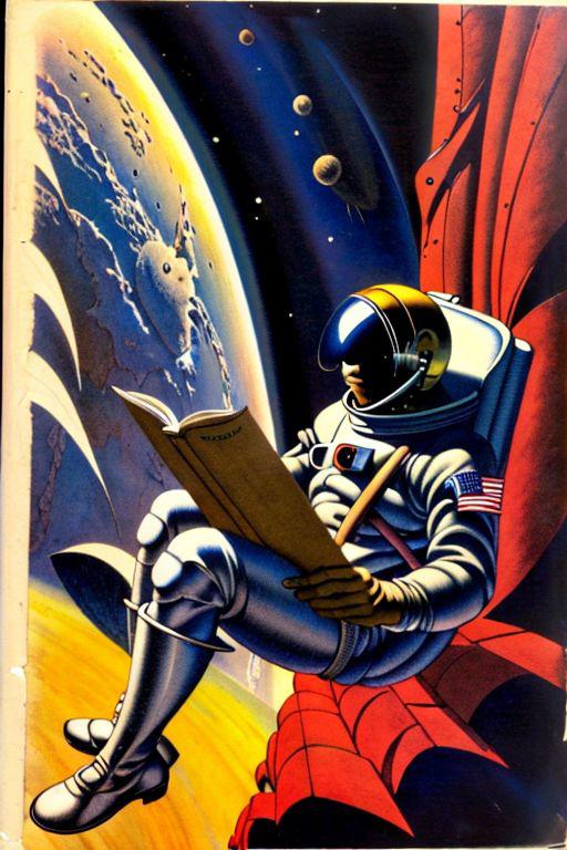 Hannes Bok - Golden Age Pulp Sci-Fi Style image by thriggle