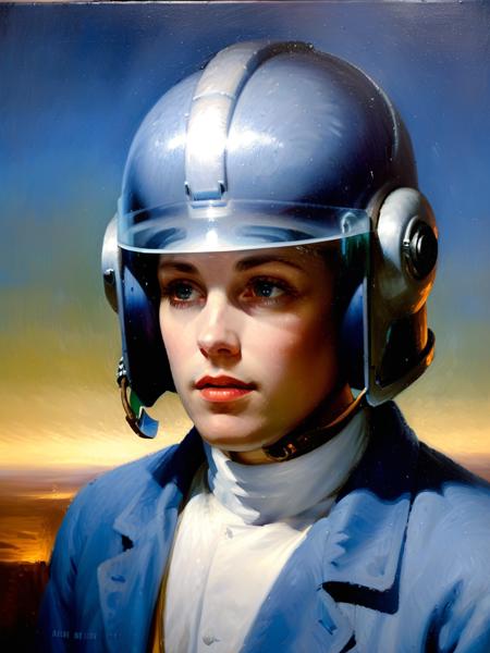 <lora:03realismPainting_Hap_XL:3>,realism, American art painting ,oil painting, Quantum Quandaries