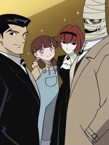 4in1: Roger (ロジャー) Dorothy (ドロシー ) Tami (タミ) Schwarzwald (シュヴァルツ・ヴァルト) -  The Big O (THE ビッグオー) [IL] v0