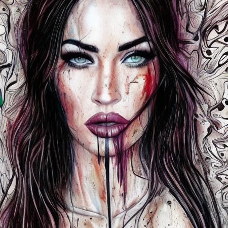 meganfox, Carne Griffiths