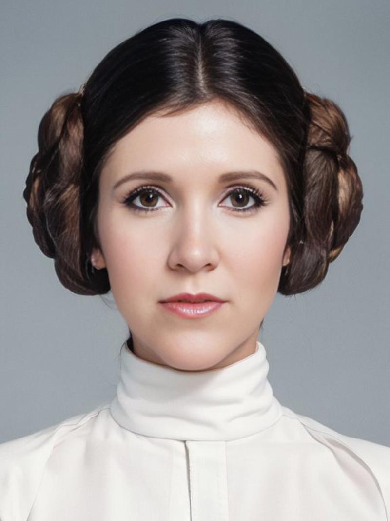 Carrie Fisher LoRA image