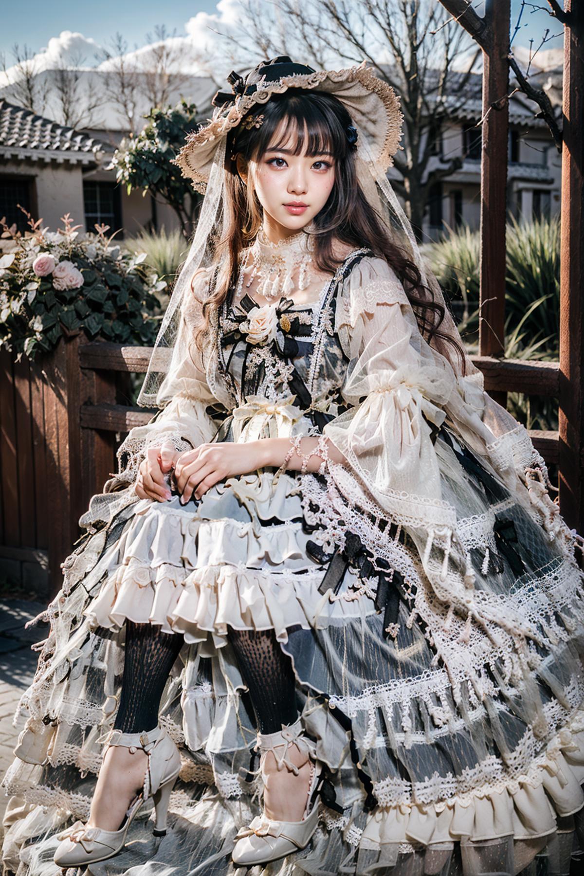 [Realistic] Modern Victorian fashion dress | 洛丽塔裙子 | ロリータ ドレス Vol.1 image by feetie