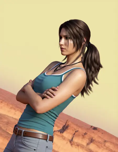 Lara Croft - Tomb Raider 2013 - Chroma & SDXL