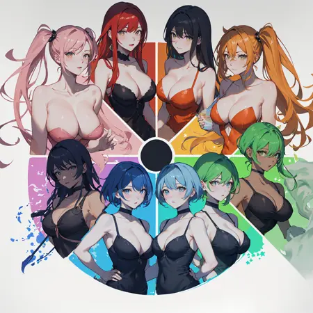 Color Wheel Challenge (Rainbow Circle)