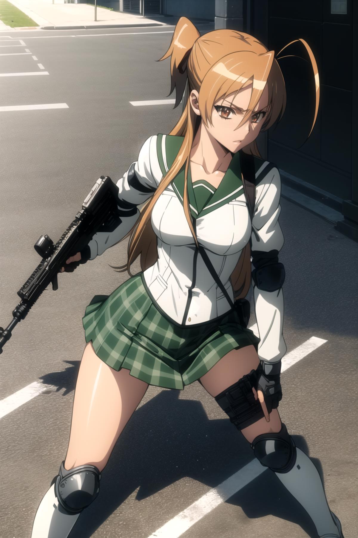 Highschool of the Dead (style + characters) image by psoft