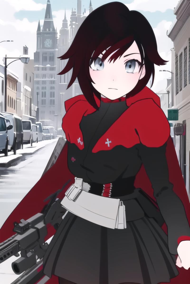 Ruby Rose (ルビー・ローズ) - RWBY - COMMISSION image by nochekaiser881