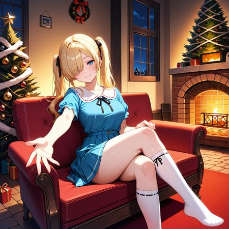 Christmas living room v1 Pony
