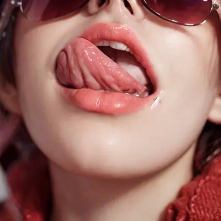 {DD} Licking lips naughty face