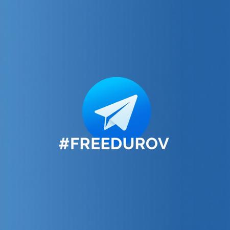 Telegram logo, text : "#FREEDUROV",<lora:epi_noiseoffset2:1>,, FLUX <lora:envyStarlightScifi_v10:1>