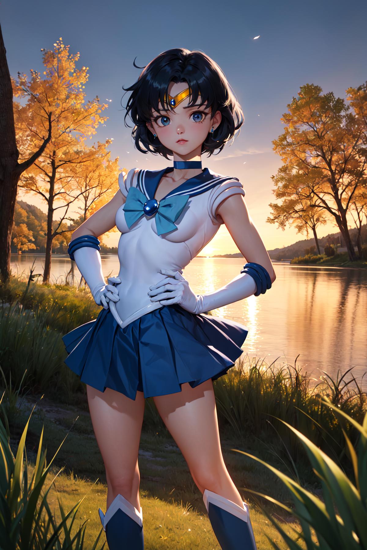 Sailor Mercury / Ami Mizuno (Sailor Moon) - Lora image by Nomadic_IA