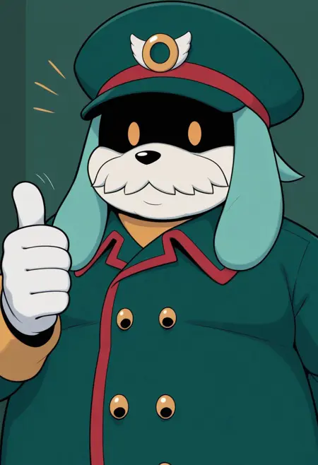 Conductor Sonic // Sonic The Hedgehog (by sickmer)