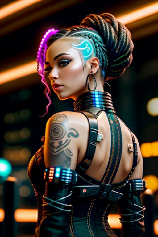 AI model image by vrgamedevgirl