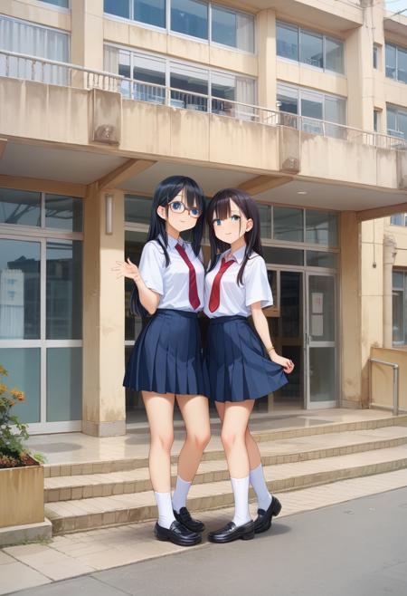 学校の昇降口（入口） School Entrance PONY v1.0