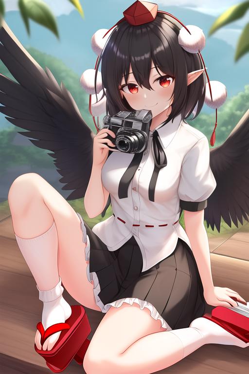 shameimaru_aya/射命丸文/샤메이마루아야 (Touhou) image by narugo1992