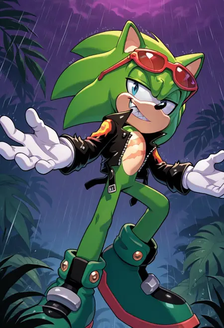 Scourge The Hedgehog - Sonic Archie Comics