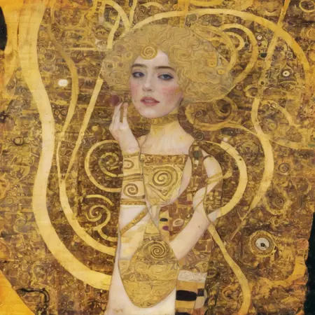 Gustav Klimt SDXL 1.0 art style lora
