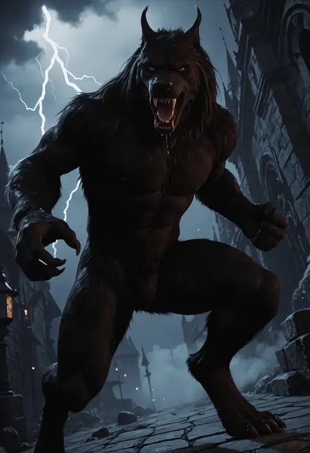 Van Helsing Werewolf Form (Van Helsing) - Illustrious + Pony