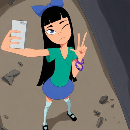 Stacy Hirano (Phineas and Ferb) - Illustrious V1