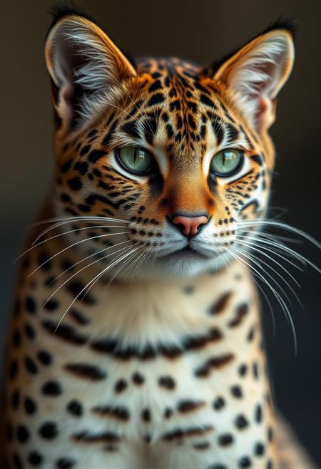 (((detailed, beautiful, high quality))), female cat humanoid, leopard fur