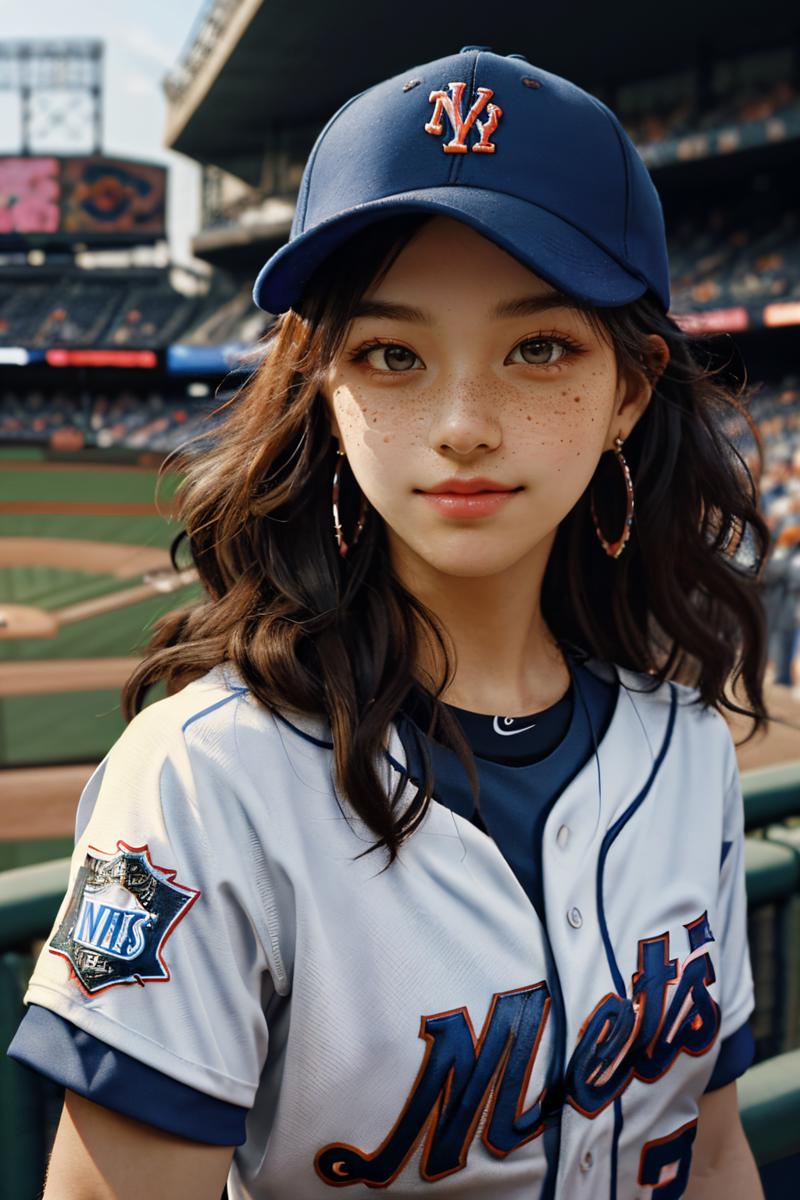 New York Mets Girl Png 