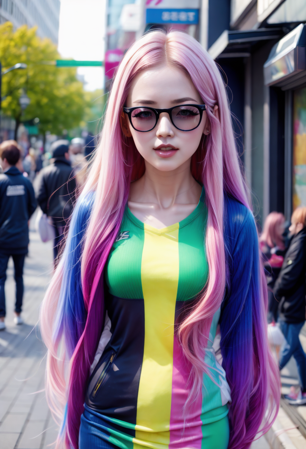 Gradient Girl image by World_Ai