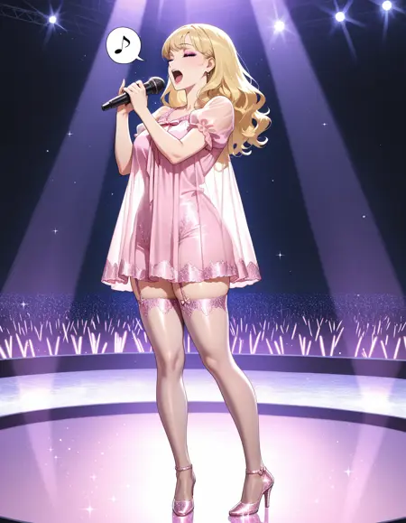 Short n Sweet Glitter Garters and Chemise | Sparkles++ | ILXL