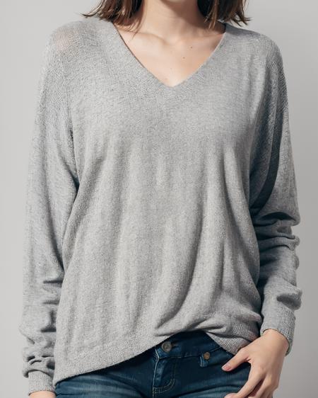 v-neck grey sweater grey sweater