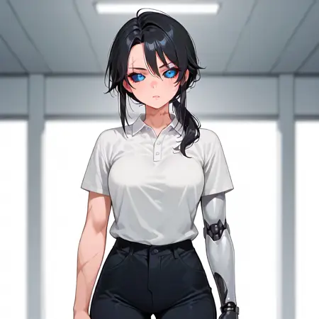 White Polo Shirt