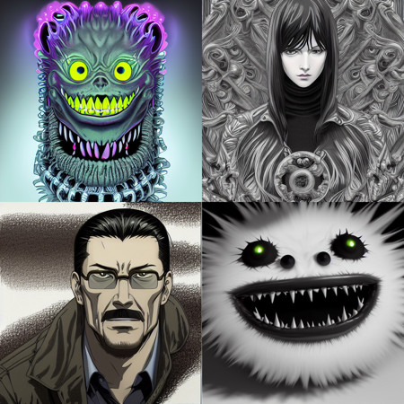 ryuk and kira, death note, anime style, manga, concept, Stable Diffusion