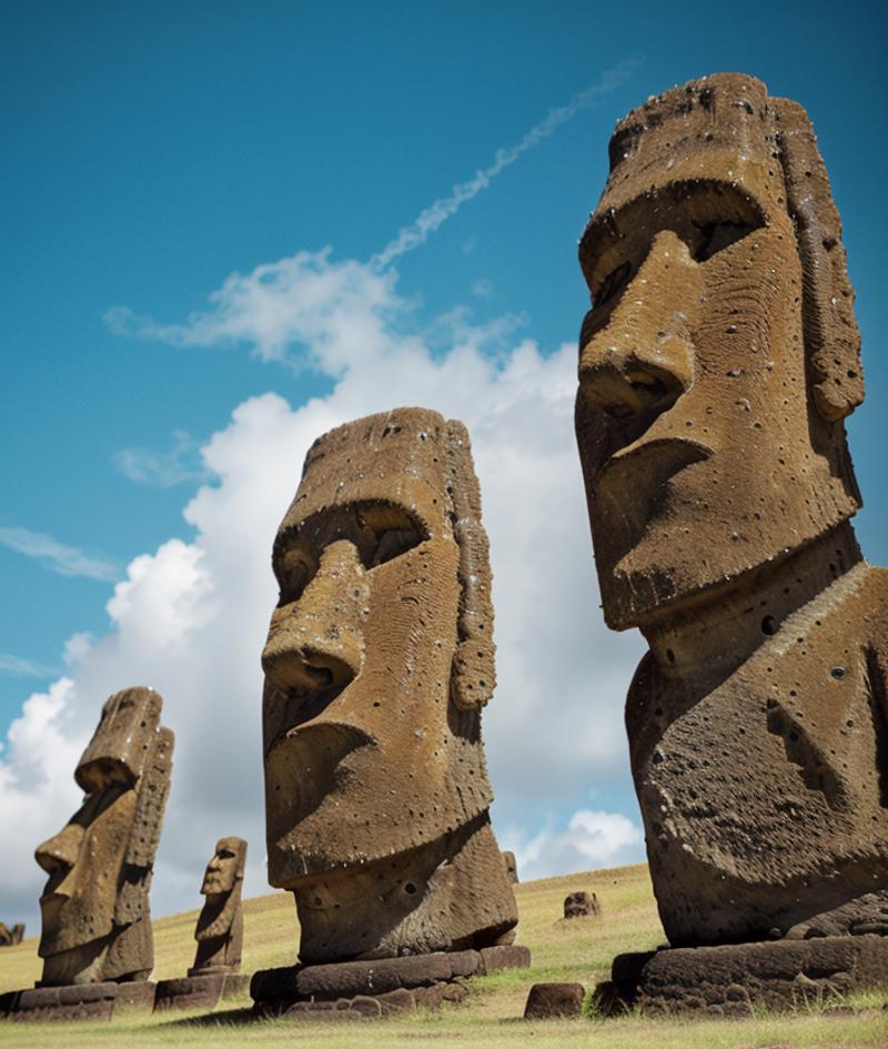 Moai - Easter Island "Rapa Nui" image by zerokool