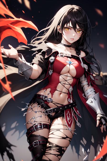 velvet crowe velvet-outfit flameclaw