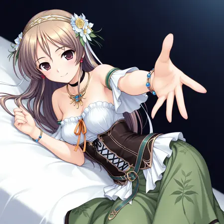 Eris Floralia (艾莉丝·弗罗拉莉) | Aiyoku no Eustia (秽翼的尤斯蒂娅) | NoobAI