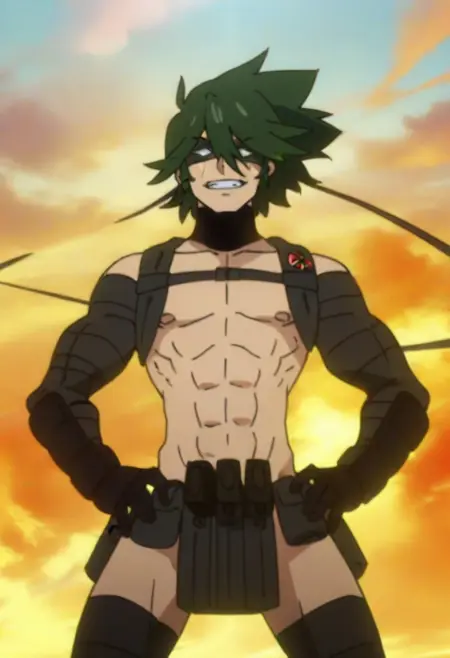 Uzu Sanageyama (Nudist Gear Guerilla Form) from Kill la Kill
