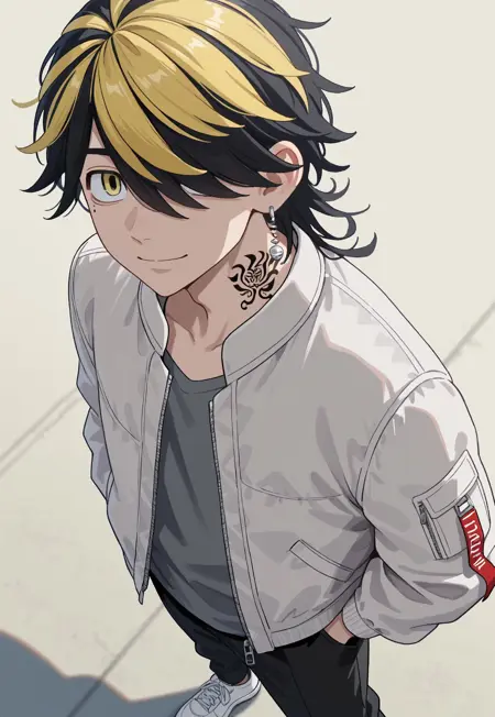 Kazutora Hanemiya (2 Outfits, 2 Hairstyles) - Tokyo Revengers