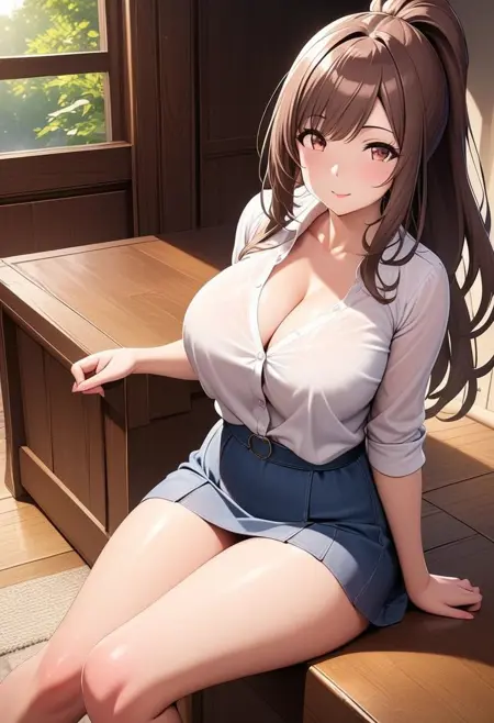 月岡 恋鐘 Kogane Tsukioka (THE IDOLM@STER SHINY COLORS)_XL