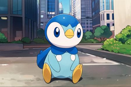 piplup blue penguin pokemon  pokemon pokemon \(creature\)