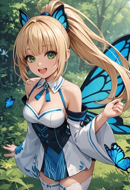 ("Pony" Ver) "Azure Striker Gunvolt" & "Luminous Avenger X" Main Art Style