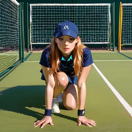 Wimbledon ball boy/girl