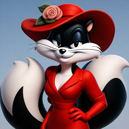 LoRa Penelope pussycat Model