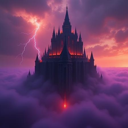 Captain Pollution's Dreamy Otherworld Fortress V1 - FLUX.dev V1