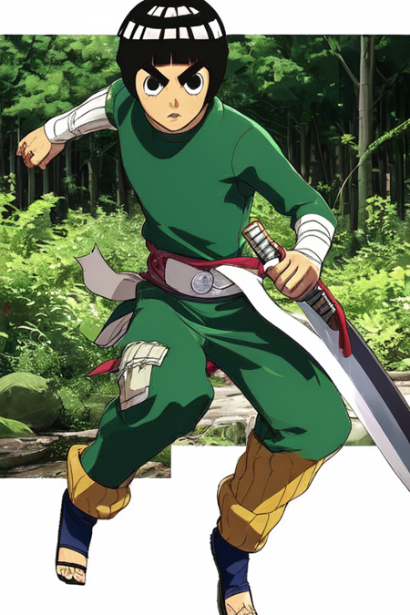 rock lee jumpsuit