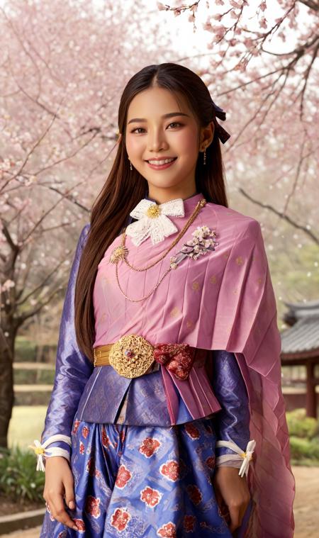 ChongKraben Sabai (Thai Clothes) โจงกระเบนสะไบ SDXL v1.0D