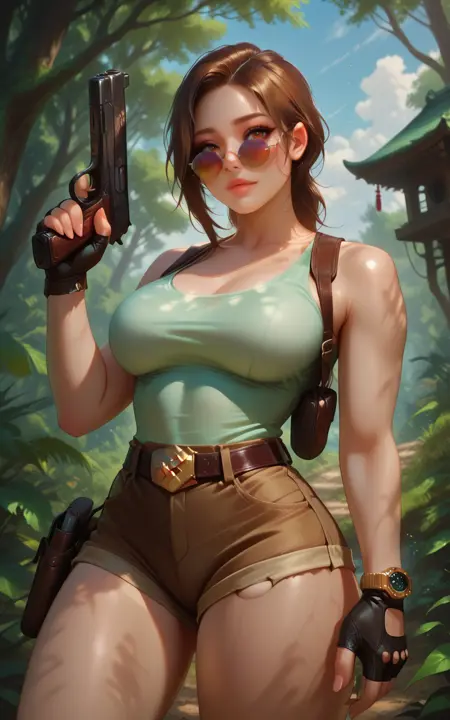 illustrious Lara Croft