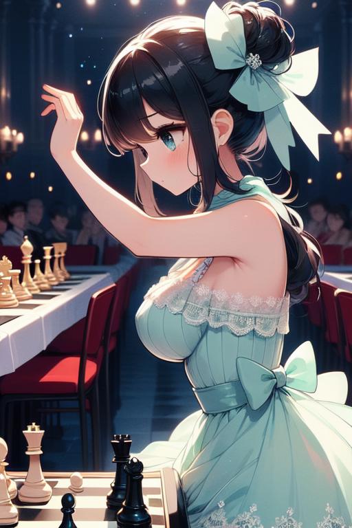 girl like playing chess image by ghostpaint