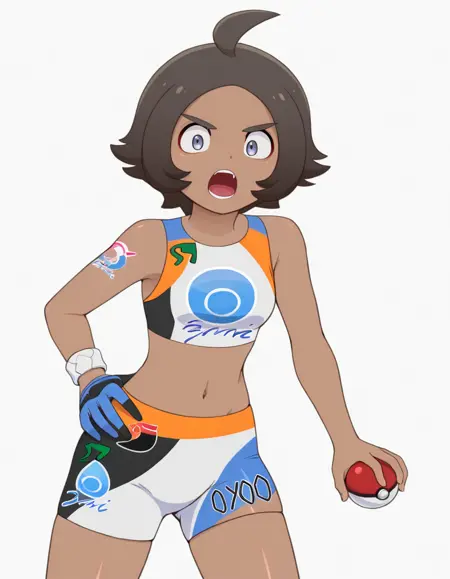 Gym Trainer from Nessa Gym (Pokemon)