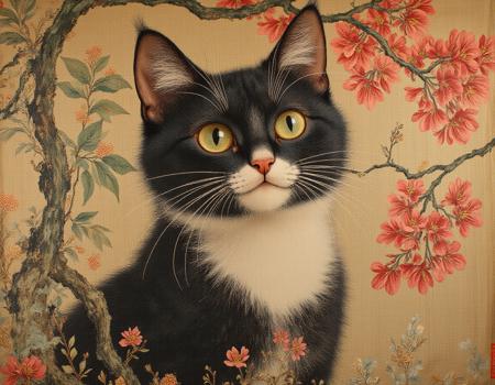 Chinese Painted Tapestry FLUX V1