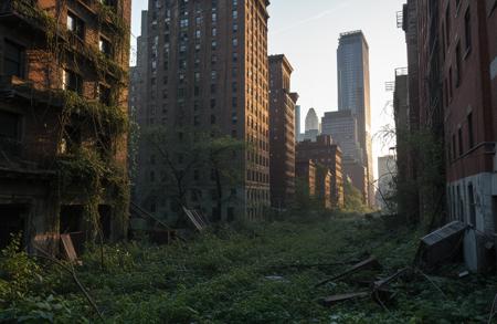 Abandoned Places - After People SDXL