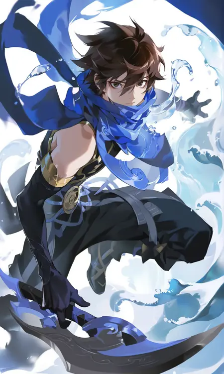 王者荣耀 澜lan 原皮 Honor of Kings