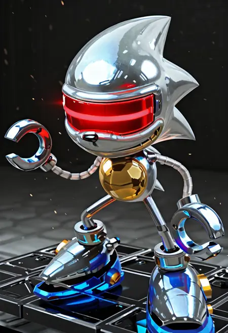 Proto Silver Sonic - Sonic Series