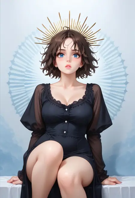 Halo/goddess crowns